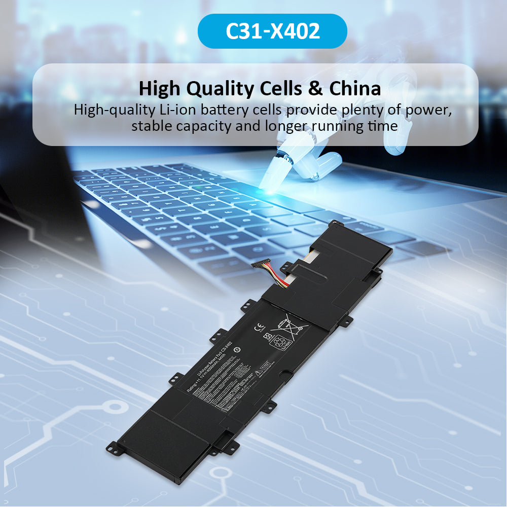 ASUS-C31-X402-4000mAh-Laptop-Battery