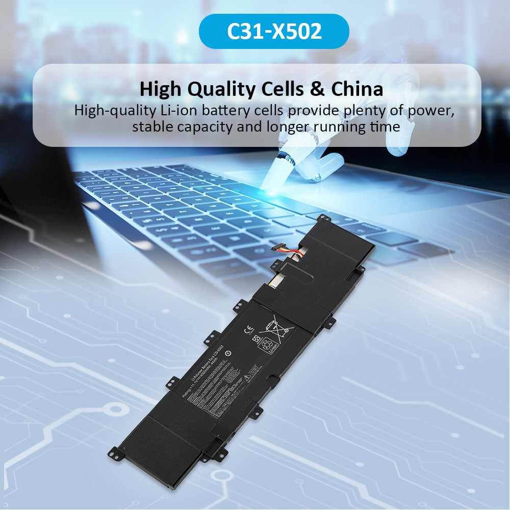 ASUS-C31-X502-4000mAh-Laptop-Battery
