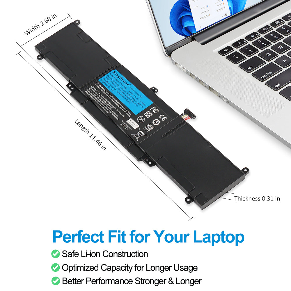 ASUS-C31N1339-11.31V-50WH-Laptop-Battery