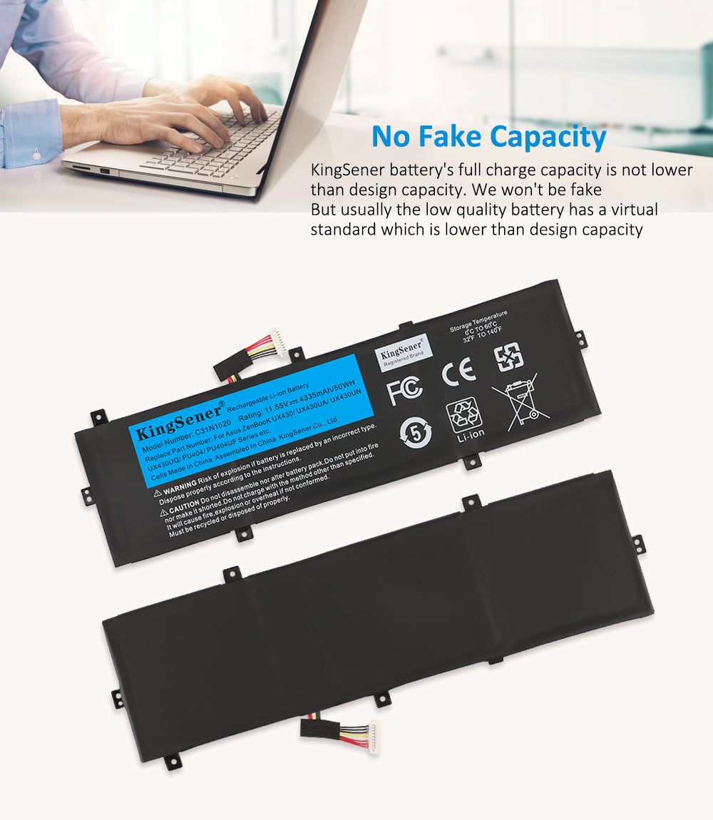 ASUS-C31N1620-11.55V-4335mAh-Laptop-Battery