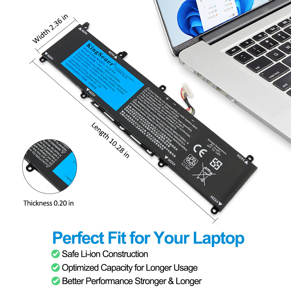 ASUS-C31N1806-11.55V-42Wh-Laptop-Battery