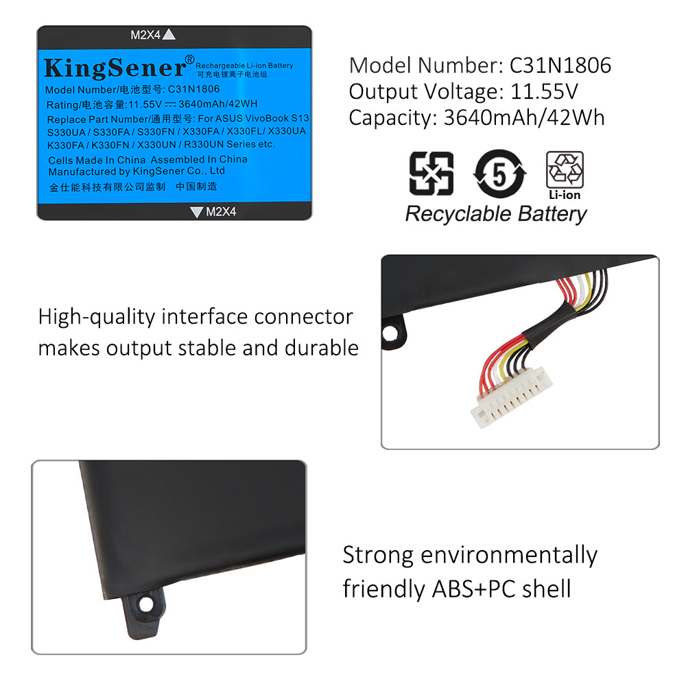 ASUS-VivoBook-C31N1806-Laptop-Battery