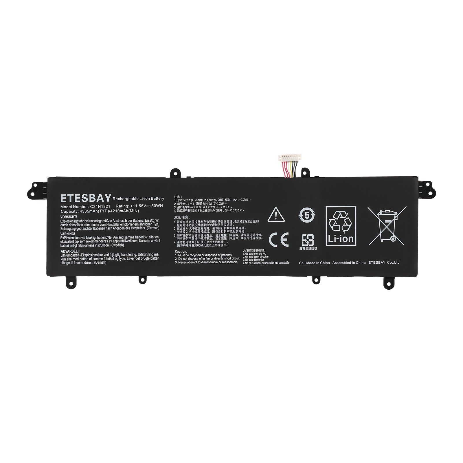 ASUS-C31N1821-11.55V-50Wh-Laptop-Battery-ETESBAY