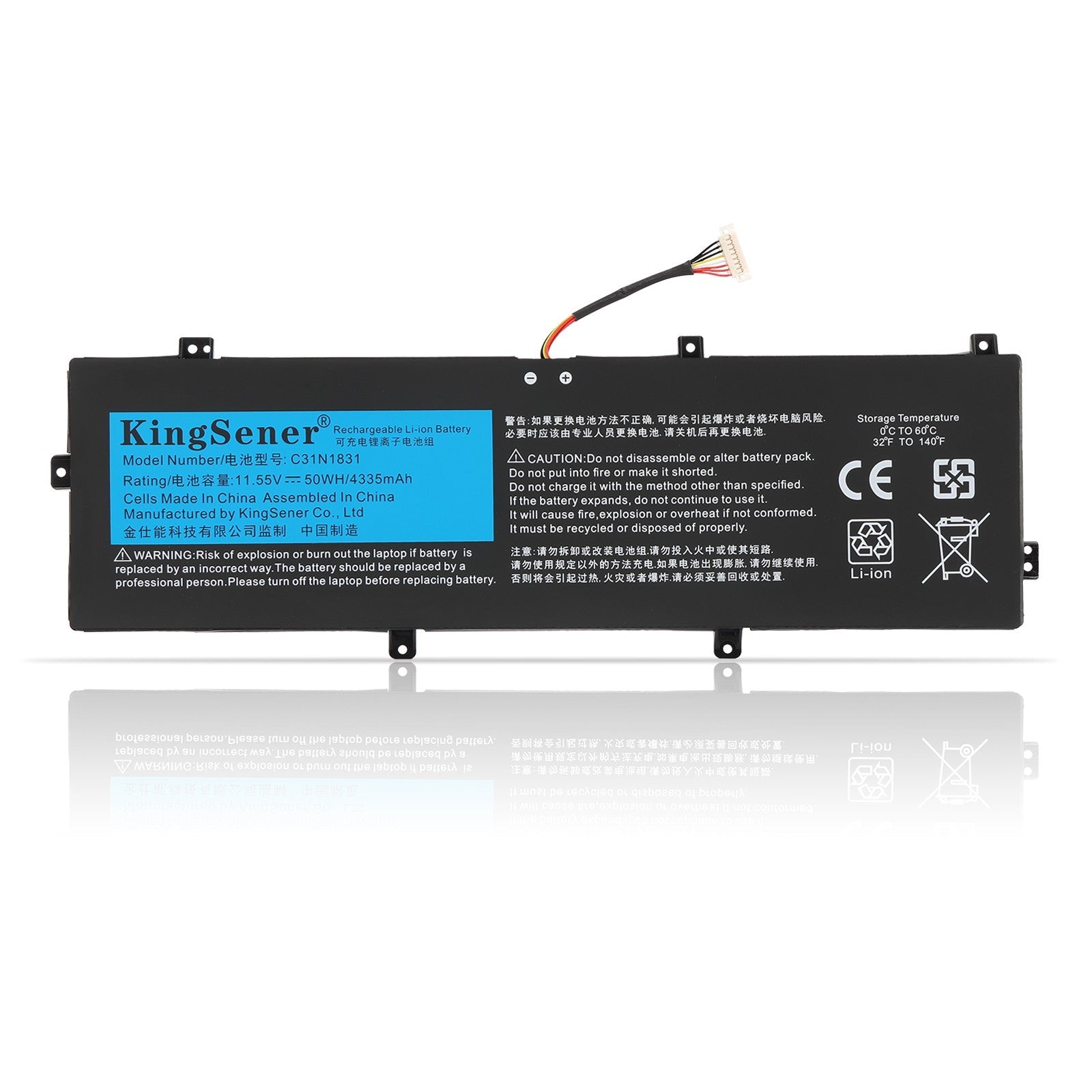     ASUS-C31N1831-11.55V-50WH-Laptop-Battery