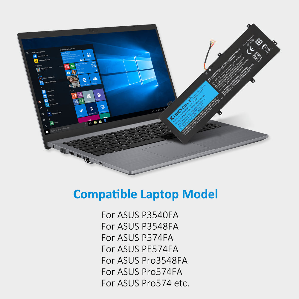     ASUS-C31N1831-11.55V-50WH-Laptop-Battery