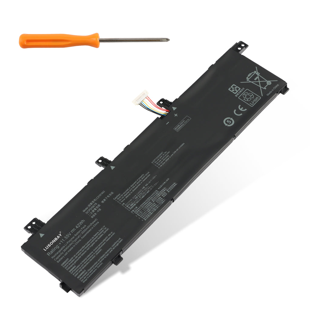 ASUS-C31N1843-11.55V-42WH-Laptop-Battery-LUSONBAY