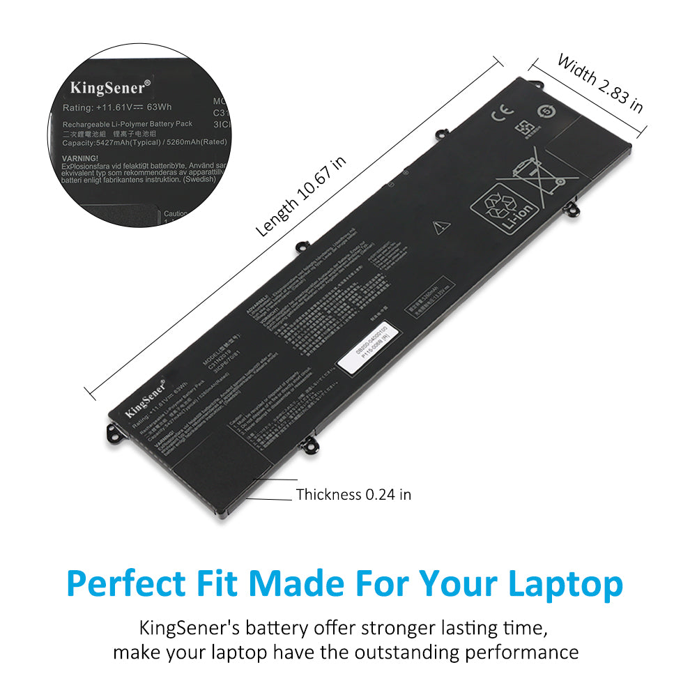 ASUS-C31N2019-11.61V-63Wh-Laptop-Battery