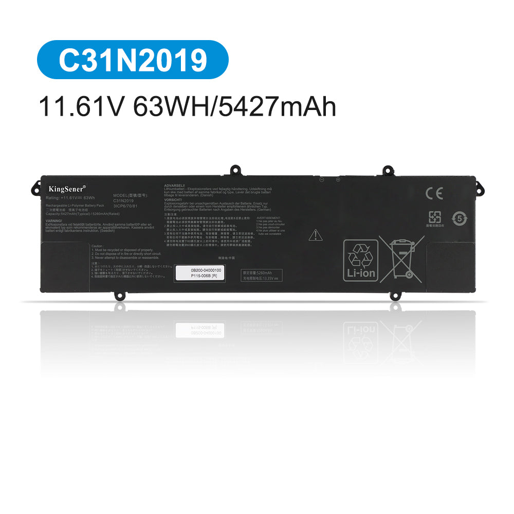 ASUS-C31N2019-11.61V-63Wh-Laptop-Battery