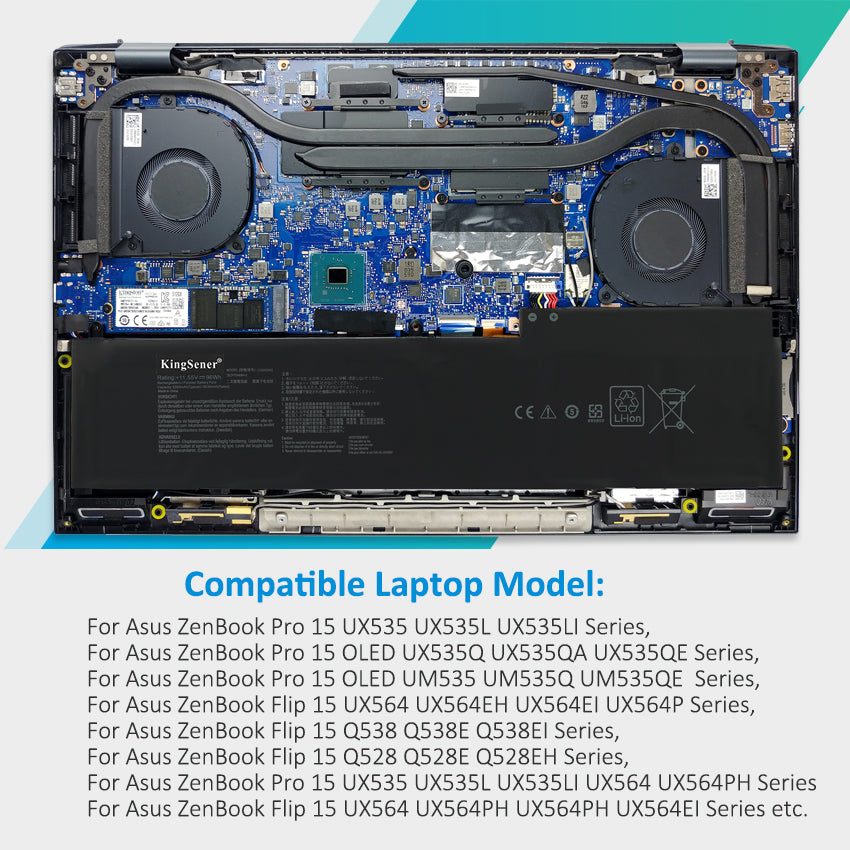 C32N2002 ノートパソコンバッテリー Asus ZenBook Pro 15 OLED UM535