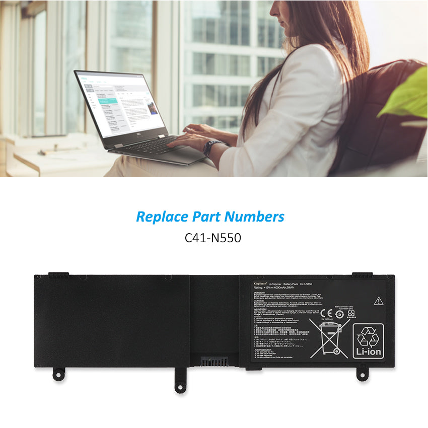 ASUS-C41-N550-15V-59WH-Laptop-Battery