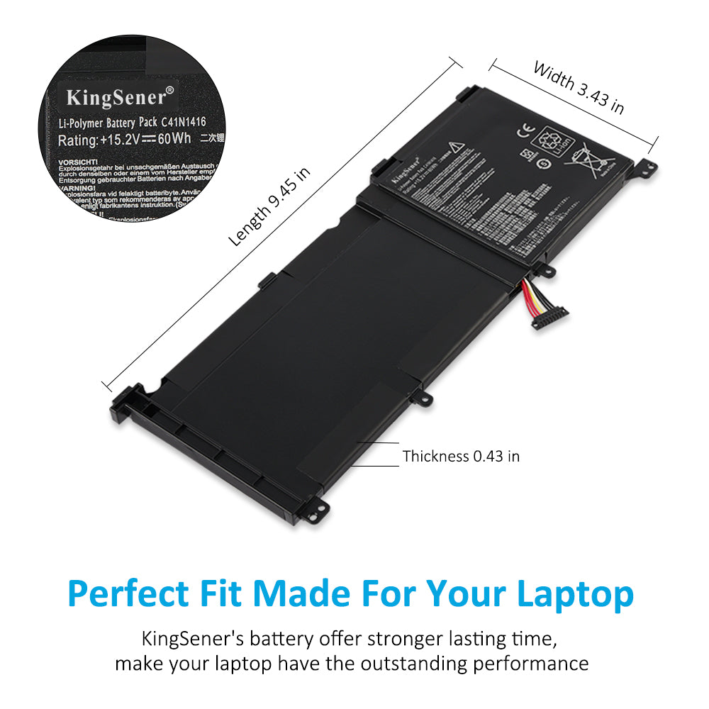 ASUS-C41N1416-60WH-Laptop-Battery