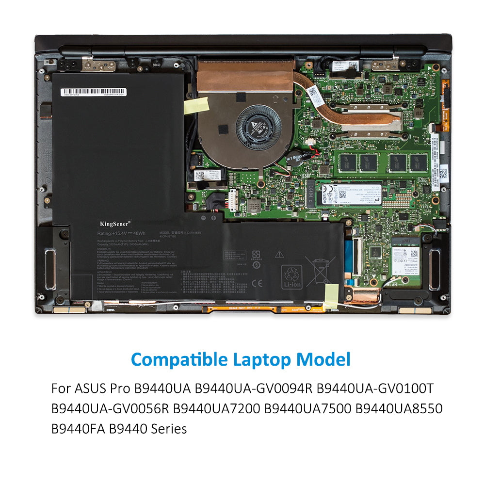 ASUS-C41N1619-48WH-Laptop-Battery