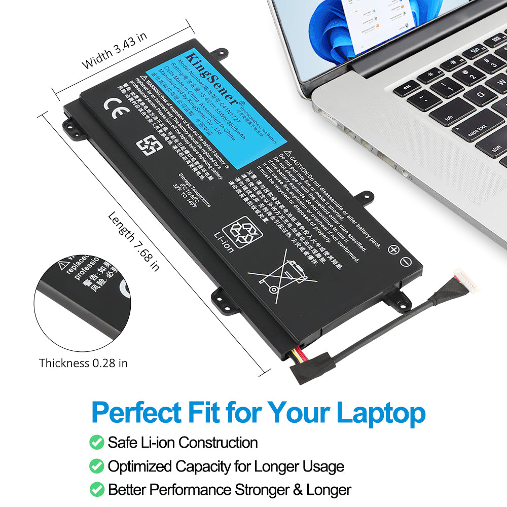 ASUS-C41N1727-15.4V-55Wh-Laptop-Battery