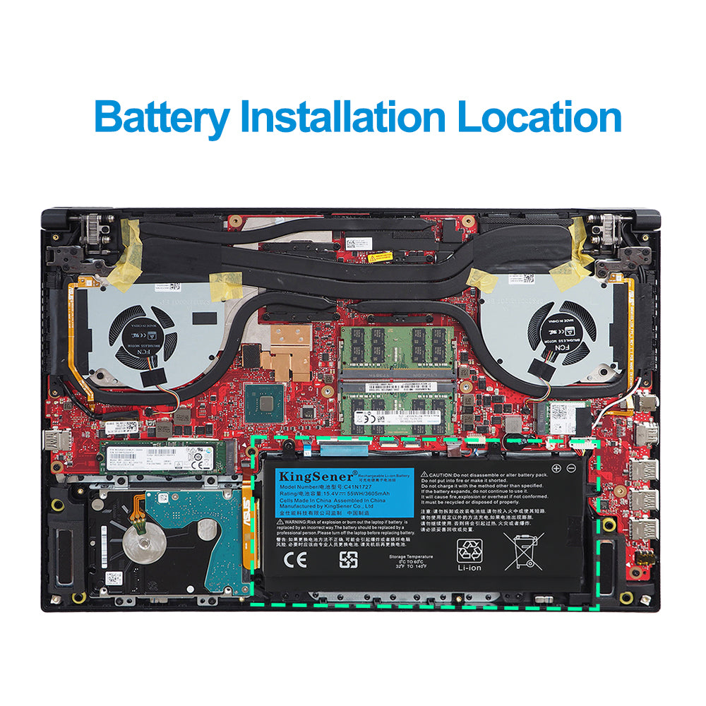 ASUS-C41N1727-15.4V-55Wh-Laptop-Battery
