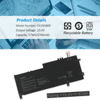 ASUS-C41N1809-15.4V-3740MAH-Laptop-Battery