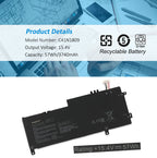 ASUS-C41N1809-15.4V-3740MAH-Laptop-Battery