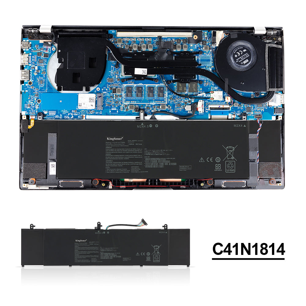 Kingsener C41N1814 Laptop Battery for ASUS ZenBook 15 UX533 UX533FD UX533FN RX533 RX533FD Series Notebook 0B200-03120100