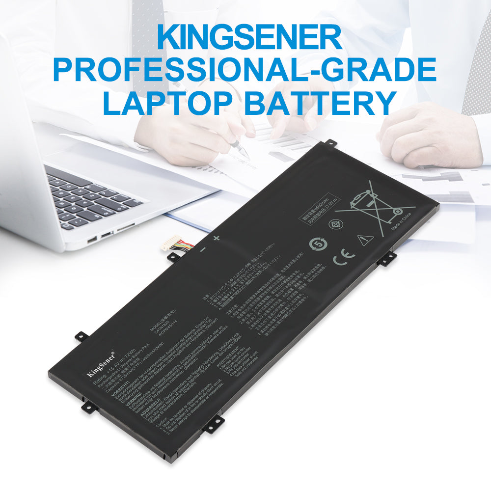 KingSener professional-grade C41N1825 replacement laptop battery 15.4V 72Wh Li-polymer for ASUS
