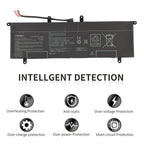 LUSONBAY C41N1901 Laptop Battery For ASUS ZenBook Duo UX481F UX481FA UX481FAY UX481FL - Intellgent Detection