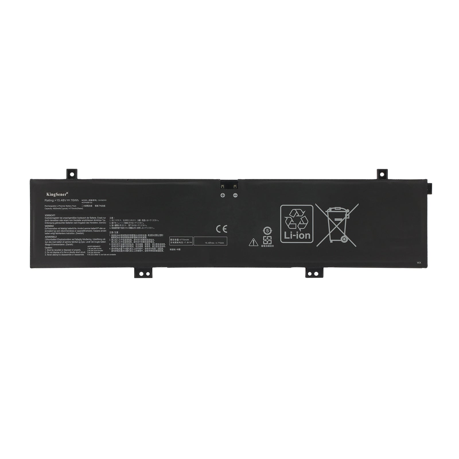 C41N2101 Laptop Battery For Asus GA402RK UM6702RA UM6702RA-M2089X 76WH 15.48V