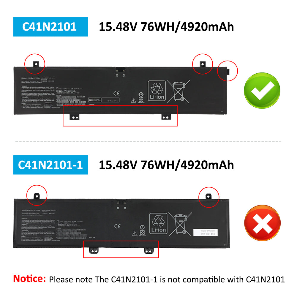 ASUS-C41N2101-76WH-Laptop-Battery