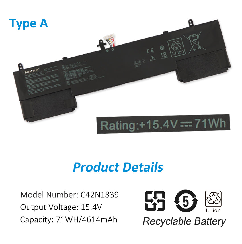 ASUS-C42N1839-15.4V-71WH-Laptop-Battery