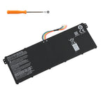 Acer AC14B3K replacement Li-ion laptop battery 15.2V 48.9Wh 3220mAh PH3 screwdriver for installation