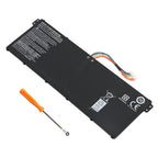 Acer AC14B3K replacement Li-ion laptop battery 15.2V 48.9Wh 3220mAh PH3 screwdriver for installation