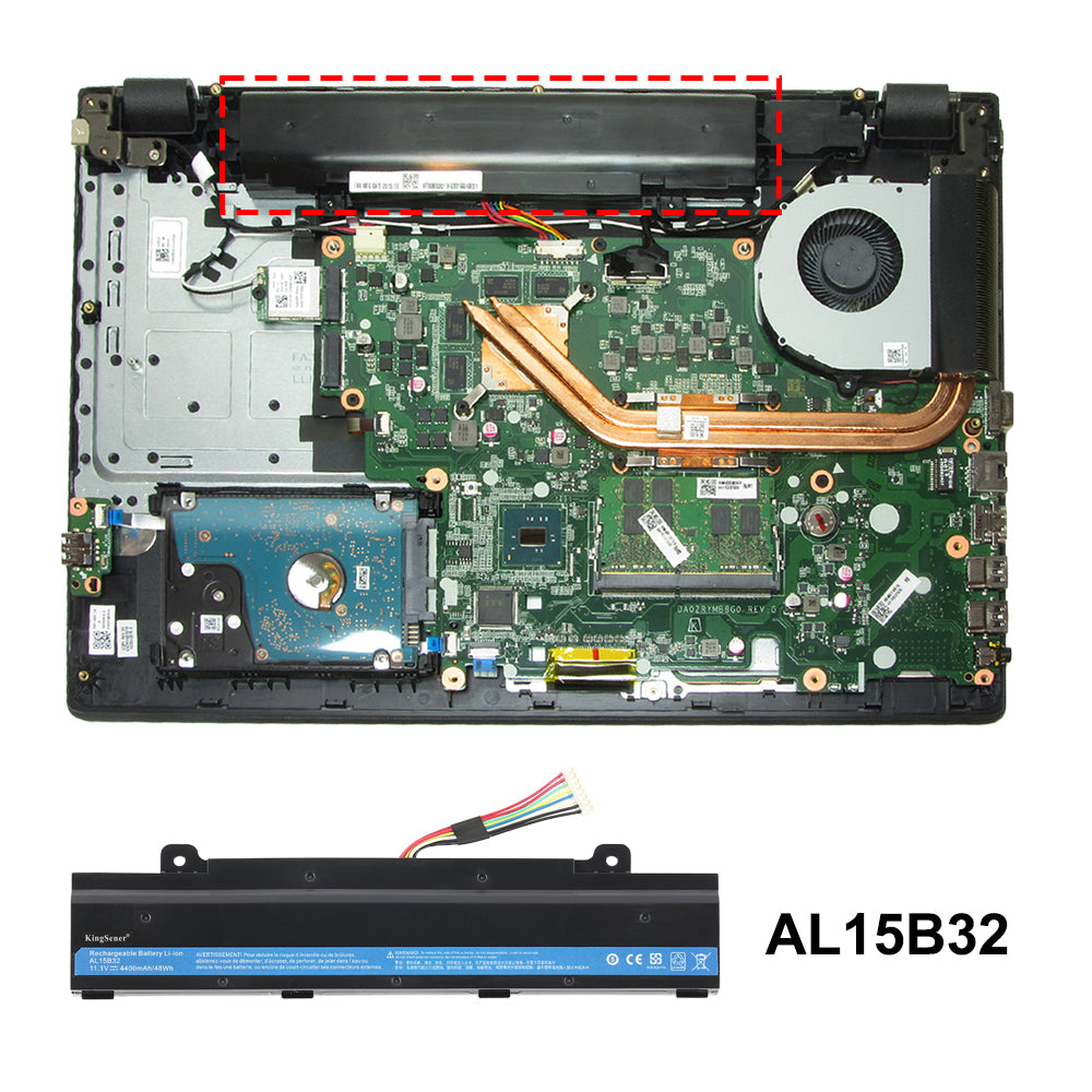 Acer-AL15B32-11.4V-48WH-Laptop-Battery