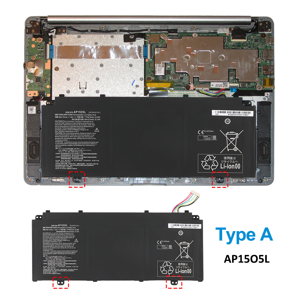Acer-AP15O5L-11.55V-53.9Wh-Laptop-Battery