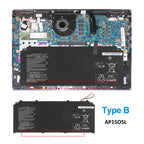 Acer-AP15O5L-11.55V-53.9Wh-Laptop-Battery