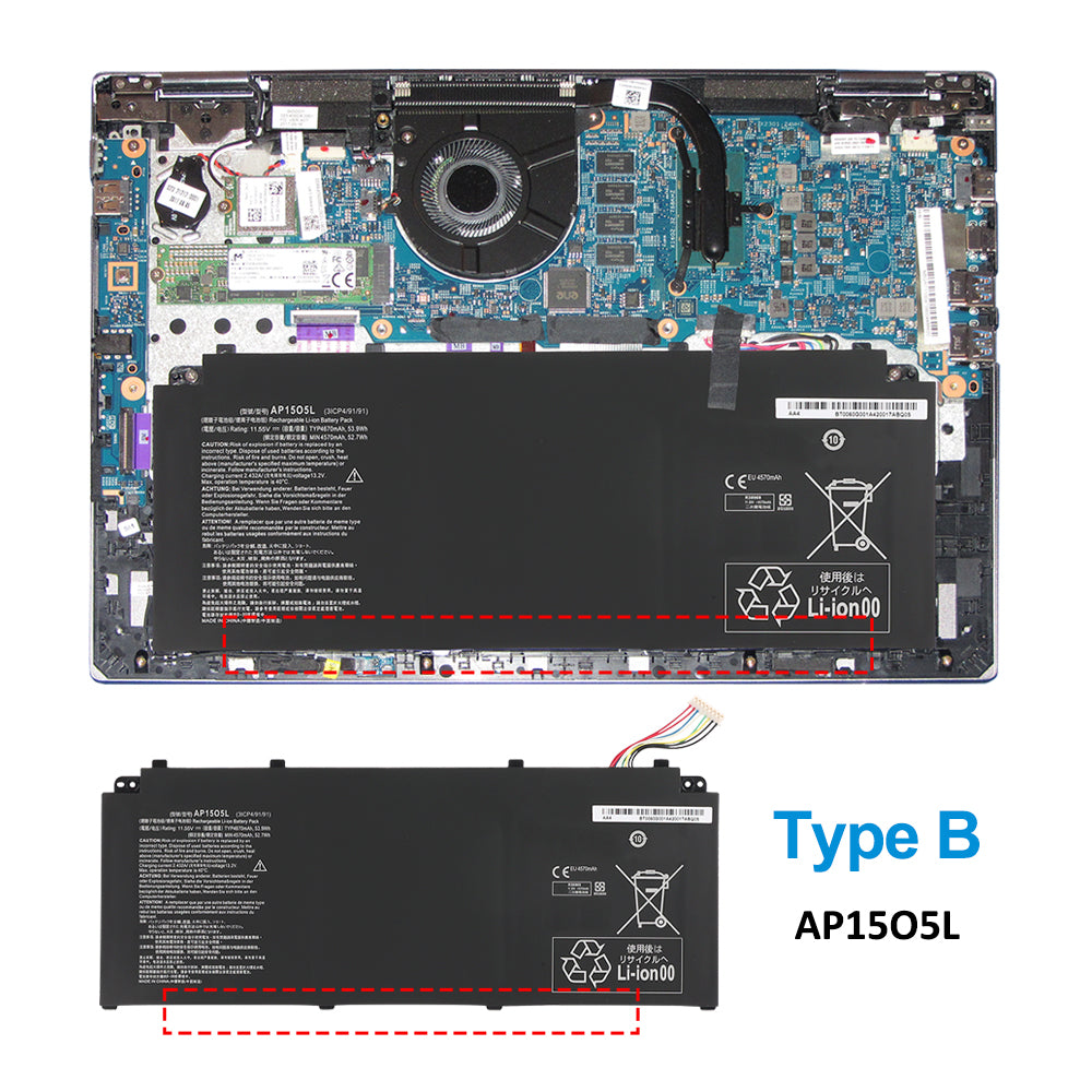Acer-AP15O5L-11.55V-53.9Wh-Laptop-Battery
