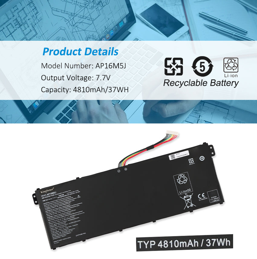 Acer-AP16M5J-4810mAh-Laptop-battery