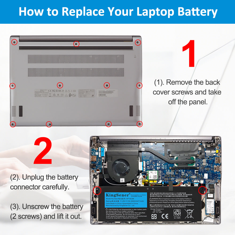 Acer-AP18C8K-11.4V-4471mAh-Laptop-Battery
