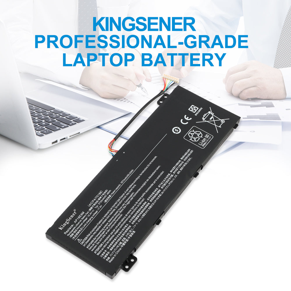 Acer AP18E7M replacement professional-grade Li-ion laptop battery 15.4V 3733mAh 57.48Wh