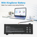 Acer AP18E7M replacement Li-ion laptop battery 15.4V 3733mAh 57.48Wh for long lasting working performance