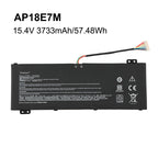 Acer AP18E7M replacement Li-ion laptop battery 15.4V 3733mAh 57.48Wh product specification image