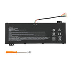 Acer AP18E7M replacement Li-ion laptop battery 15.4V 3733mAh 57.48Wh PH3 screwdriver for installation
