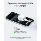 Anker Nano Phone Charger, 30W Portble and Foldable USB C GaN Charger