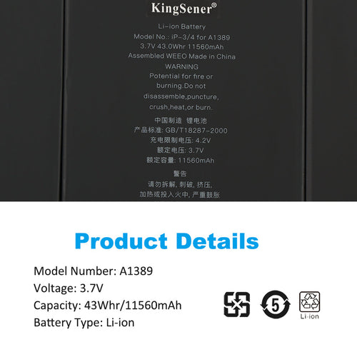 Appel-A1389-43WH-13002-ipad-battery