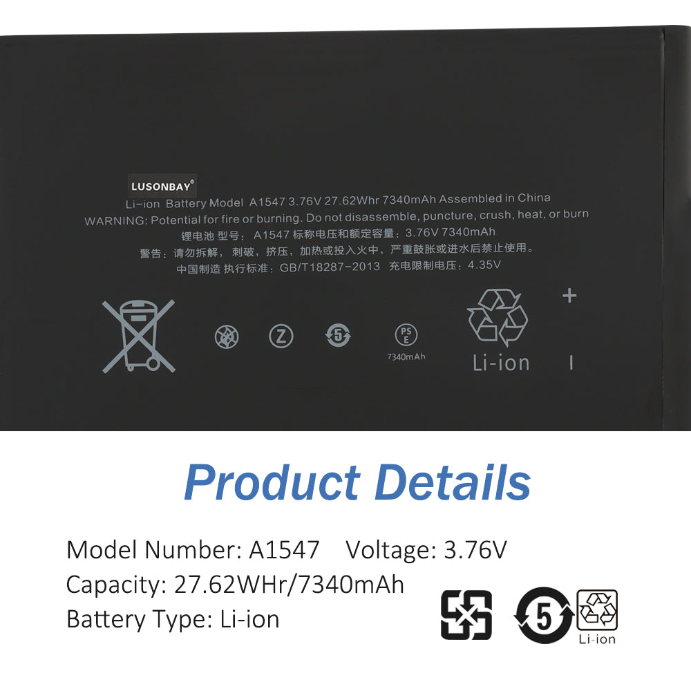 Appel-A1547-7340mAh