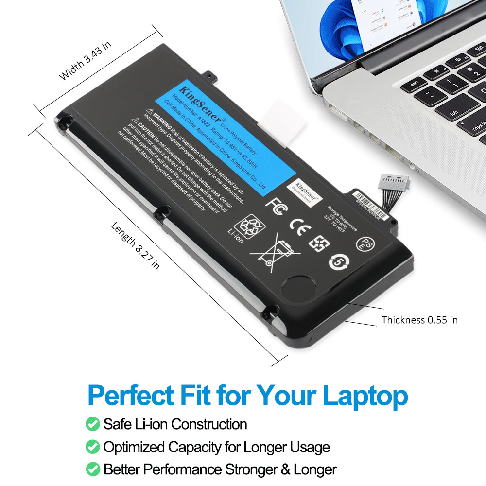 Apple-A1322-10.95V-5799mAh-Battery