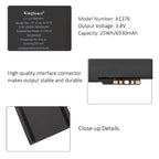 Apple-A1376-3.8V-26.33Wh-iPad-Battery