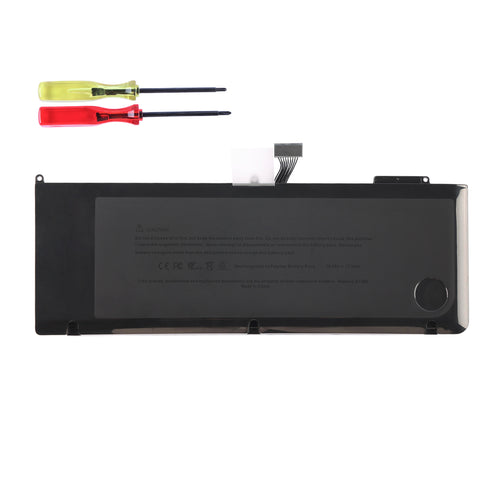 A1382 replacement laptop battery 10.95V 77.5Wh 7078mAh Li-Polymer for MacBook Pro, with 2 screwdrivers