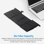 Batterie Kingsener A1406 pour ordinateur portable Apple MacBook Air 11 pouces A1370 mi-2011 A1465 2012 MC968LL/A MC969LL/A MD223LL 7,3 V 35 Wh
