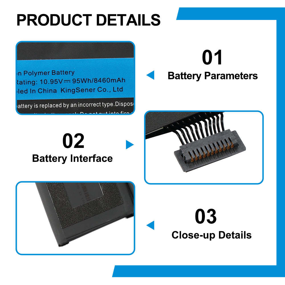 Apple-A1417-10.95V-95Wh-Macbook-Battery