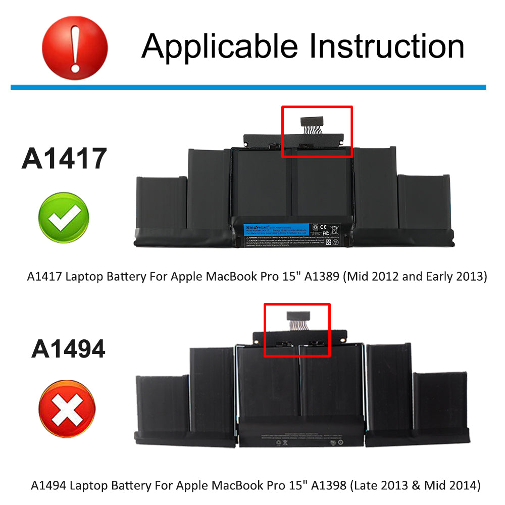 Apple-A1417-10.95V-95Wh-Macbook-Battery