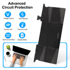 A1495 replacement laptop battery 7.6V 38.75Wh 5100mAh, 6-layer circuit protection Voltage Current ESD Thermal Short