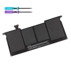 A1495 replacement laptop battery 7.6V 38.75Wh 5100mAh Li-Polymer for MacBook Air, with 2 screwdrivers