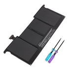 A1495 replacement laptop battery 7.6V 38.75Wh 5100mAh Li-Polymer for MacBook Air, with 2 screwdrivers